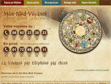 Tablet Screenshot of mon-bled-voyance.com